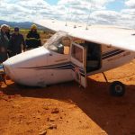 Avião Cessna 210L do COMAVE operado pela Polícia Militar de Minas Gerais.