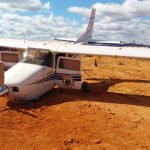 Avião Cessna 210L do COMAVE operado pela Polícia Militar de Minas Gerais.