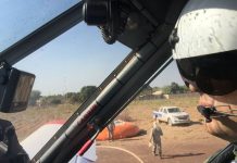 Avião do Bombeiro lança mais de 25 mil litros de água em incêndio no Parque Estadual do Araguaia