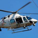 Helicóptero reforça buscas ao bando que explodiu bancos. Foto: Bruno Pedry