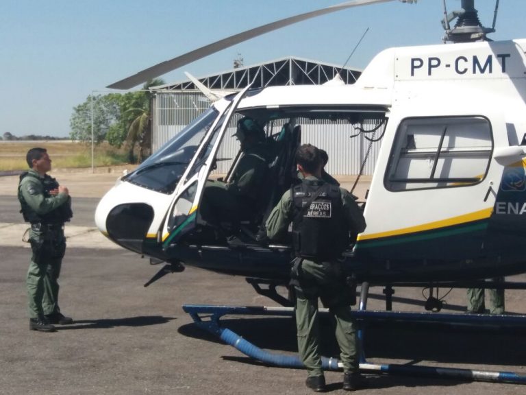 Rotatórias de Cuiabá terão heliponto para pousos de helicópteros do CIOPAer