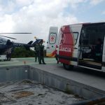 EC145 do CTA realiza transporte aeromédico de paciente para transplante de fígado de São Luís para Fortaleza