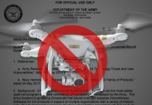 Exército dos EUA interrompe o uso dos drones DJI por causa de “vulnerabilidades cibernéticas”