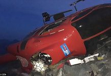 Helicóptero de resgate sofre acidente na Áustria devido aos fortes ventos, diz piloto