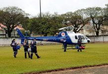 Helicóptero do Samu é acionado para atender vítima de parada cardíaca em Mandaguari