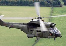 Piloto de Drone evita colisão com Helicóptero Puma HC Mk2 da RAF em Maulden, Reino Unido