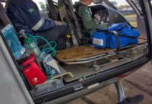 BPMOA faz resgate aeromédico de vítima de acidente de trânsito em Almirante Tamandaré