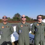 Da Esquerda para direita: Cap PM Vicente Augusto, Cap PM Mutti, Cap PM Victor Fonseca