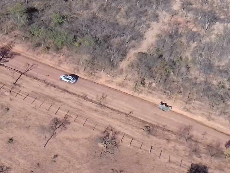 Pegasus 07 apoia policiamento na apreensão de dois adolescentes que roubaram carro em Montes Claros