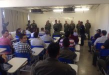 Comando de Policiamento Aéreo da PMDF recebeu alunos do Curso de Prevenção de Acidentes Aeronáuticos do CENIPA