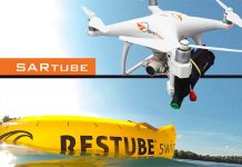 SkyDrones cria sistema de boias de resgate compatível com os drones da DJI