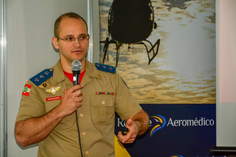 Capitão do Corpo de Bombeiros de Santa Catarina apresenta monografia sobre Padronização do Serviço de Aeronaves Remotamente Pilotadas