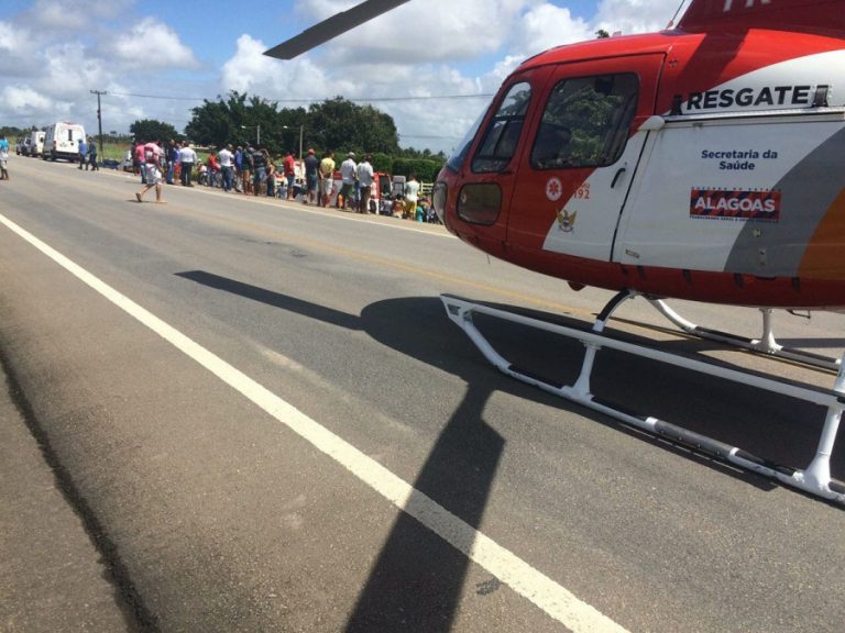 Grupamento Aéreo auxilia no socorro a vítimas de acidente em Junqueiro