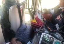 Idoso vítima de infarto é salvo pelo Grupamento Aéreo e Samu