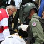 PM e Bombeiros participam de simulado no Polo Petroquímico de Camaçari. Foto: Alberto Maraux.
