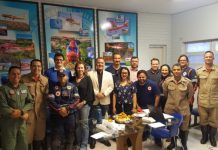 Corpo de Bombeiros de Goiás, Secretaria da Saúde e SAMU discutem melhorias no serviço aeromédico