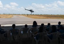 Rapel e voo do GTA encantam alunos de escolas públicas do Amapá em programação para as crianças