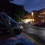 Helicóptero Águia 01 da 2ª Cia do BAPM de Joinville foi acionado para dois resgates no mesmo dia.