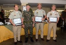 Oficiais da PM da Bahia são homenageados pelo Comando da 6ª Região Militar