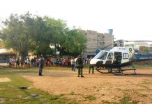 Ações da PM garantem brinquedo, passeio de trenzinho e helicóptero