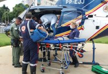 Helicópteros foram fundamentais no socorro das crianças, vítimas de ataque em creche de Janaúba