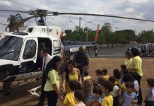 BAvOp encanta crianças e professores durante visita em Colégio Adventista de Brasília