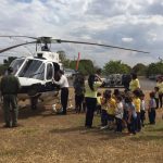 BAvOp encanta crianças e professores durante visita em Colégio Adventista de Brasília. Foto: Divulgação.