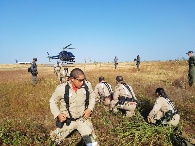 Estado do Amapá treina militares para combater incêndios florestais