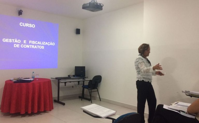 Servidores do CIOPAer de Tocantins participam de treinamento em Gestão e Fiscalização de Contratos