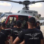 Alunos do CTO 2107 durante treinamento. Foto: Sérgio Oliveira.