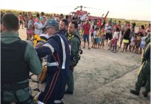 Grupamento Aéreo de Segurança Pública realiza socorro de jovem na Forene