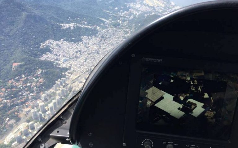 Patrulhamento aéreo da PM reduz crimes na Baixada Fluminense