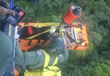 Grupamento Aéreo da PM resgata turista na Chapada Diamantina