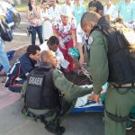 Ônibus que levava crianças a excursão tomba na BA-421 e GRAer presta socorro às vítimas