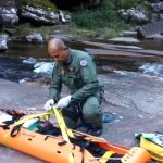 Grupamento Aéreo da PM resgata turista na Chapada Diamantina