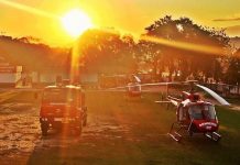 Helicóptero reforça socorro do Corpo de Bombeiros na Região dos Lagos