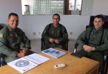 Pilotos do CIOPAer de Tocantins são avaliados pelo Ten Cel BM Hofmann, Examinador Credenciado da ANAC