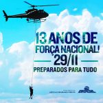 Força Nacional comemora 13 anos e homenageia profissionais de segurança