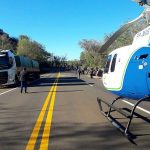 Serviço Aeromédico do SAMU completa um ano de atividade em Maringá e região. Foto: SAMU.