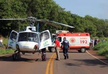 Serviço Aeromédico do SAMU completa um ano de atividade em Maringá e região