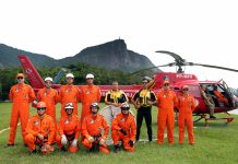 Grupamento de Operações Aéreas do Bombeiro do Rio salvou mais de 360 vidas nesse ano
