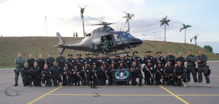 II Curso de Operações Especiais do Estado do Ceará recebe instruções do GRAer da PM de Goiás