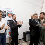 O governador Beto Richa inaugurou nesta quarta feira (22) o hangar que abriga a aeronave da Polícia Civil, no aeroporto Bacacheri. Foto:Jaelson Lucas / ANPr.