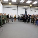 O governador Beto Richa inaugurou nesta quarta feira (22) o hangar que abriga a aeronave da Polícia Civil, no aeroporto Bacacheri. Foto:Jaelson Lucas / ANPr.