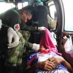 Aviação do Exército presta apoio à comunidade e realiza resgates em áreas remotas de selva. Foto: Cap Alzimir e TC Pinheiro