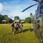 Aviação do Exército presta apoio à comunidade e realiza resgates em áreas remotas de selva. Foto: Cap Alzimir e TC Pinheiro