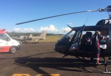 Operação integrada viabiliza transporte aeromédico de paciente grave de Criciúma para Ituporanga