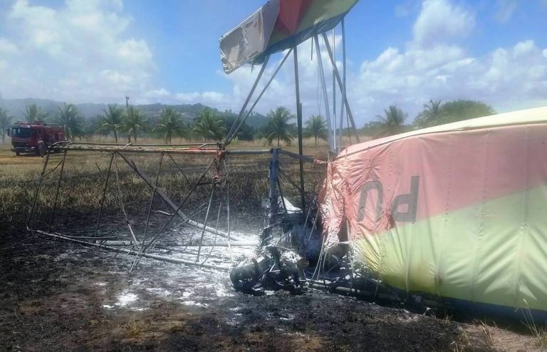 GTA de Pernambuco e SAMU foram acionados para resgate de vítima de acidente com ultraleve