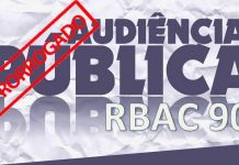 ANAC prorroga prazo da Audiência Pública do RBAC 90