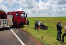 Vítima em estado grave é socorrida pelo CIOPAer em rodovia do Mato Grosso